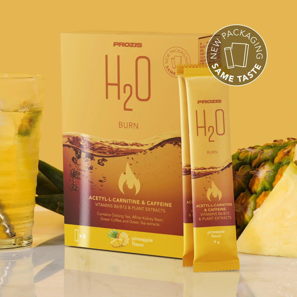 Prozis H2O Burn - 8 bustine 6 Gusti Disponibili