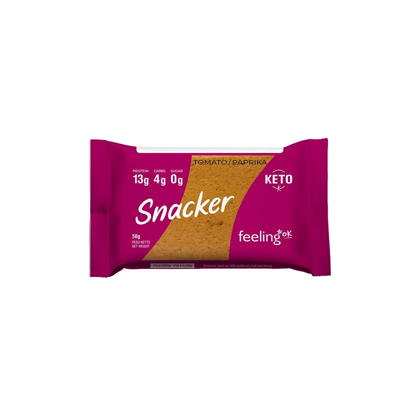 Feeling ok Snacker pomodoro e paprica +Protein da 50gr