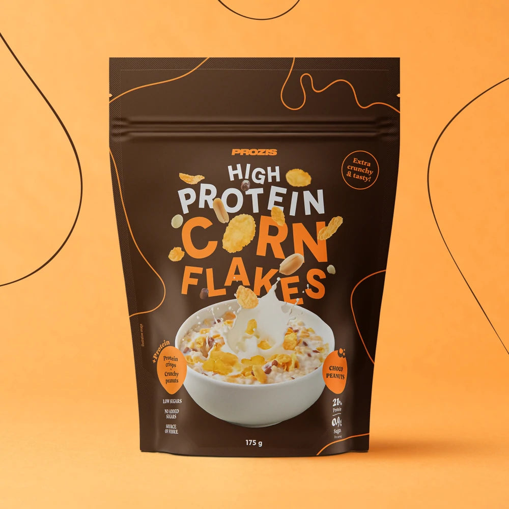 Prozis Corn flakes proteici - Vari Gusti 175 g