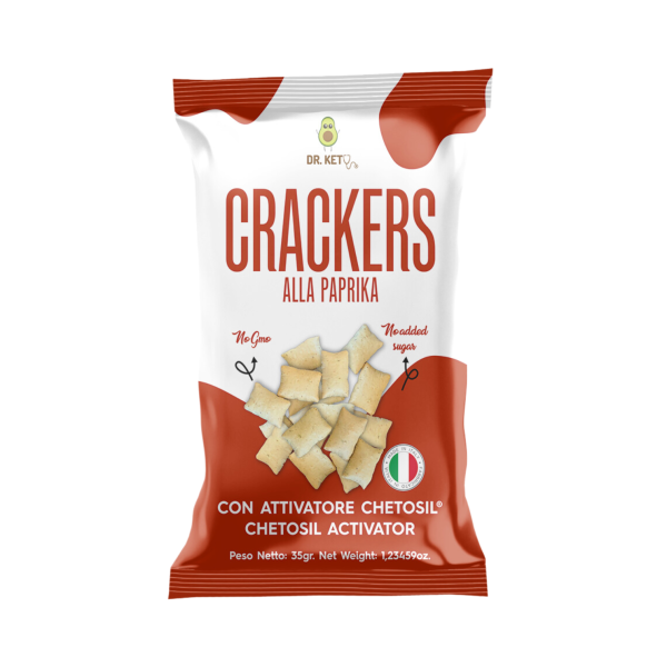 Dr. Keto Crackers alla Paprika
