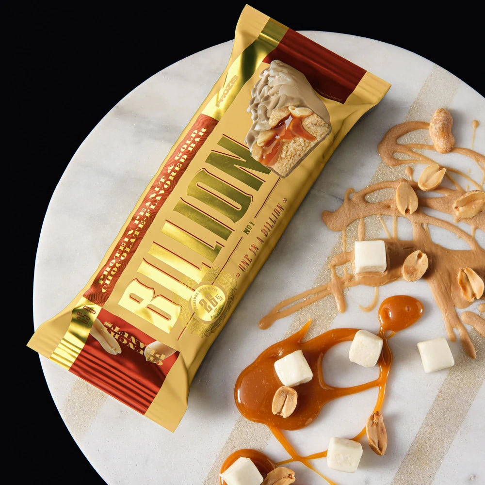 Prozis Billion - Barretta Proteica al Cioccolato 3 Gusti Disponibili 65gr