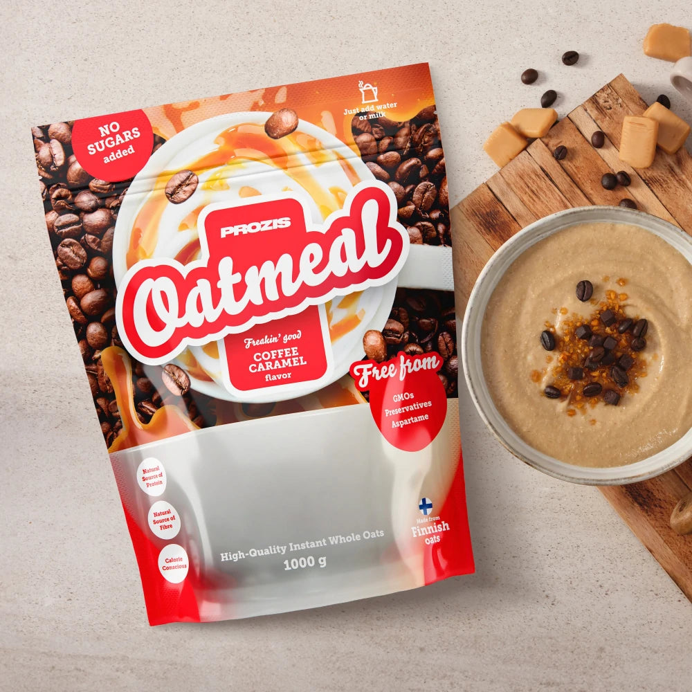 Prozis Oatmeal - Farina di Avena integrale instantanea in vari gusti da 1kg