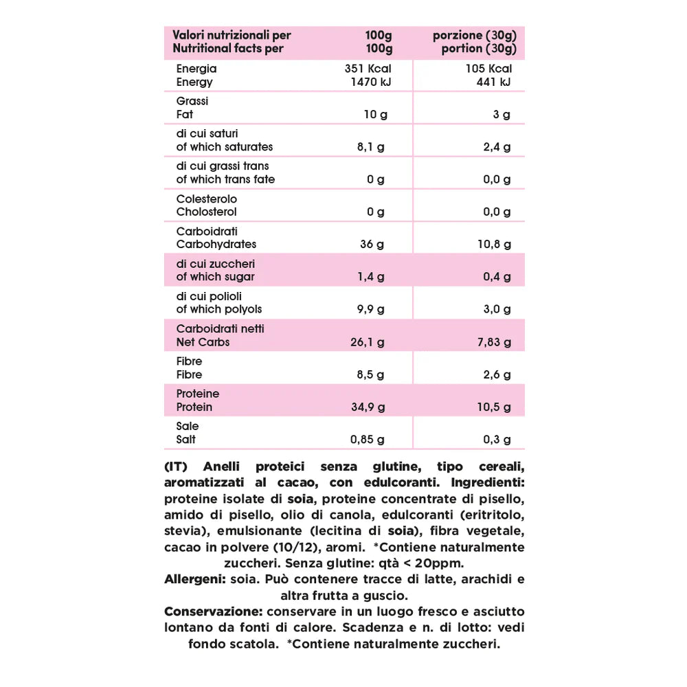 Fitporn Cereali Proteici Senza Zuccheri 240g Vari Gusti
