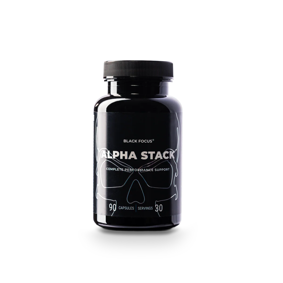 Black Focus Alpha Stack Complete Health Formula Multivitaminico 90caps
