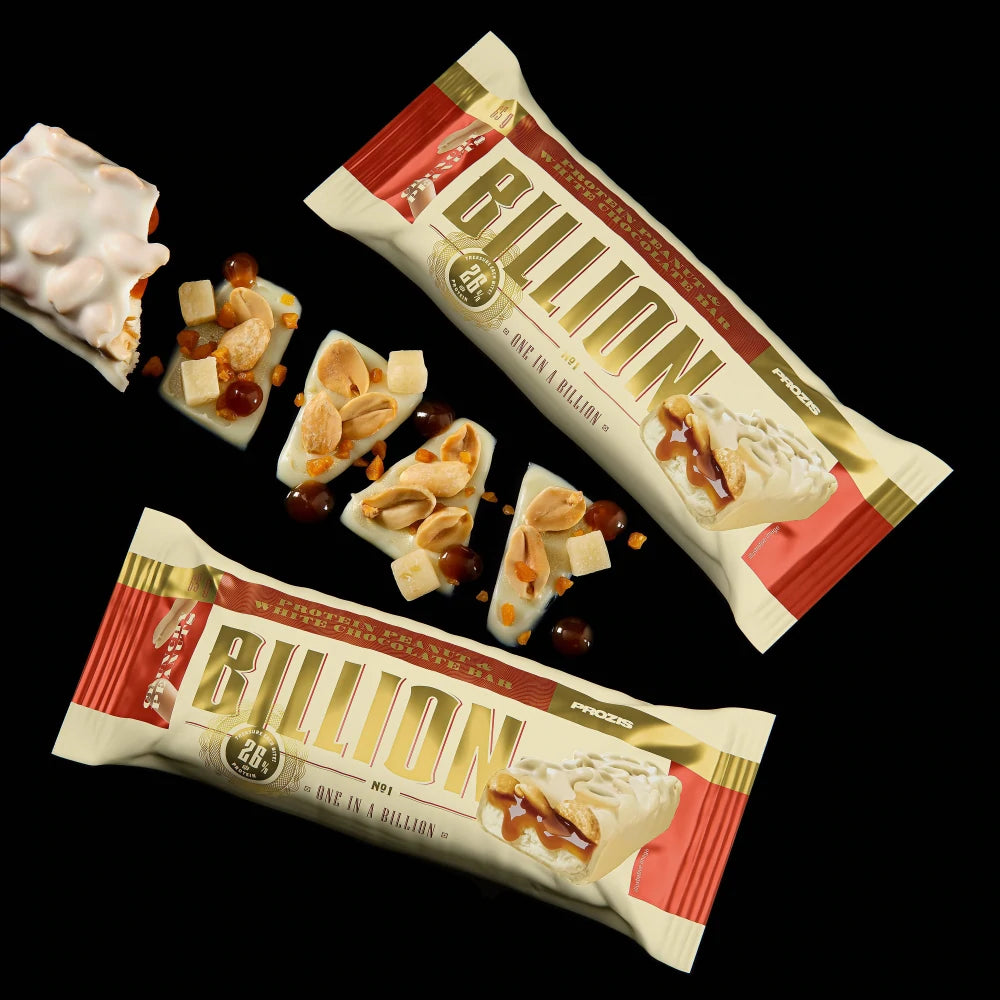 Prozis Billion - Barretta Proteica al Cioccolato 3 Gusti Disponibili 65gr