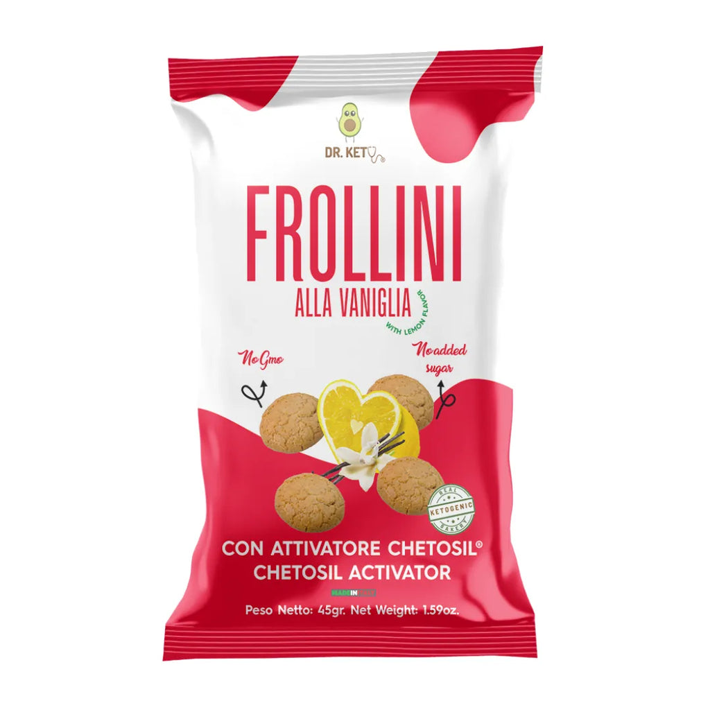Dr Keto Frollini alla Vaniglia e Limone 🍋