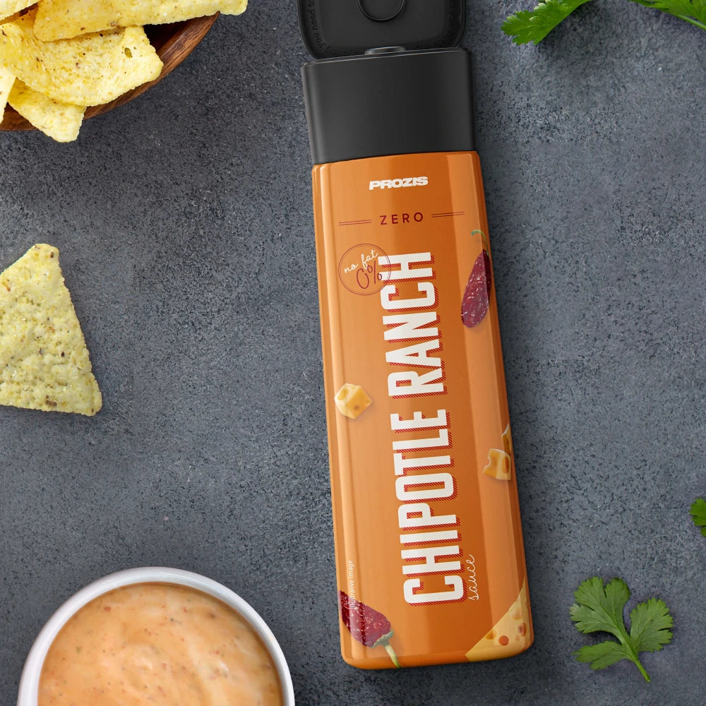 Prozis Salsa Zero Chipotle Ranch 🌶️ 355gr