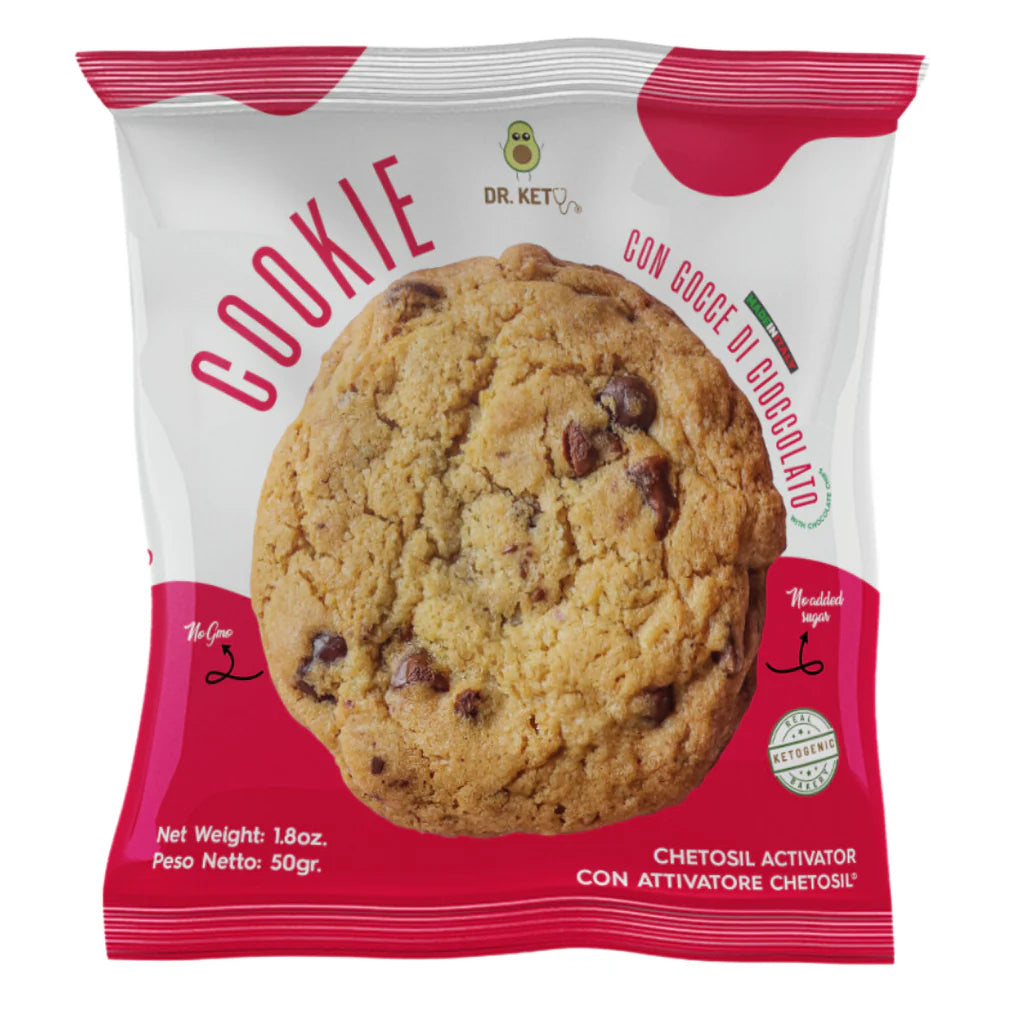 Dr Keto Cookie Con Gocce di Cioccolato 🍪