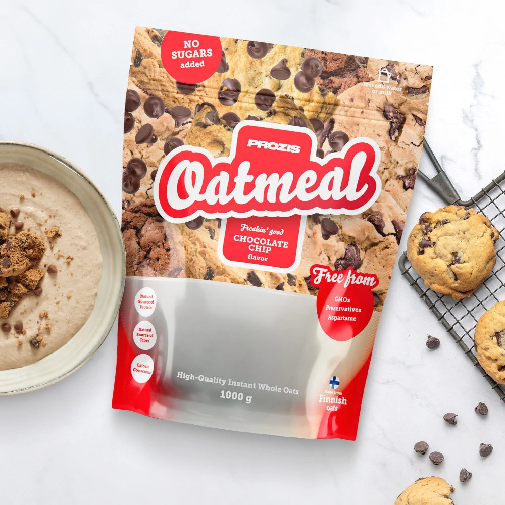 Prozis Oatmeal - Farina di Avena integrale instantanea in vari gusti da 1kg