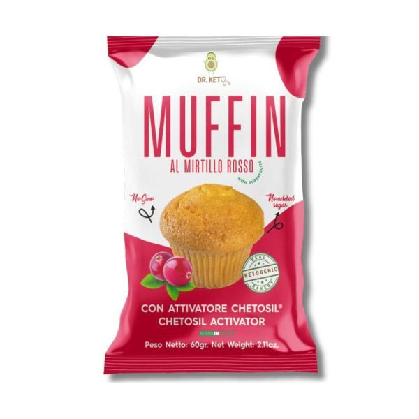 Dr Keto Muffin al Mirtillo Rosso
