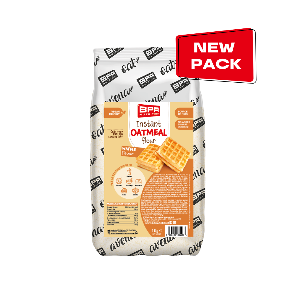BPR INSTANT OATMEAL FLOUR 1 KG Farina Instantanea di Avena In Vari Gusti