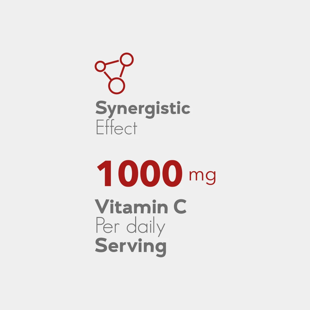 Prozis Vitamin C 1000 mg + Rose Hip 120 tabs
