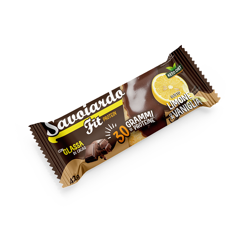 Tsunami Nutrition Savoiardo Glassato al Cacao Gusto Limone e Vaniglia Fit Protein 42 gr