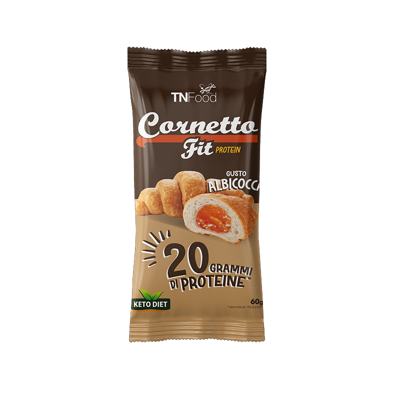 Cornetti Ripieni Fit Protein 60 gr in Vari Gusti