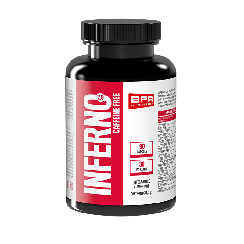 BPR INFERNO 2.0 CAFFEINE FREE 90 CAPSULE