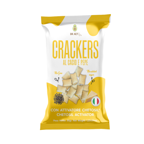 Dr. Keto Crackers Cacio e Pepe