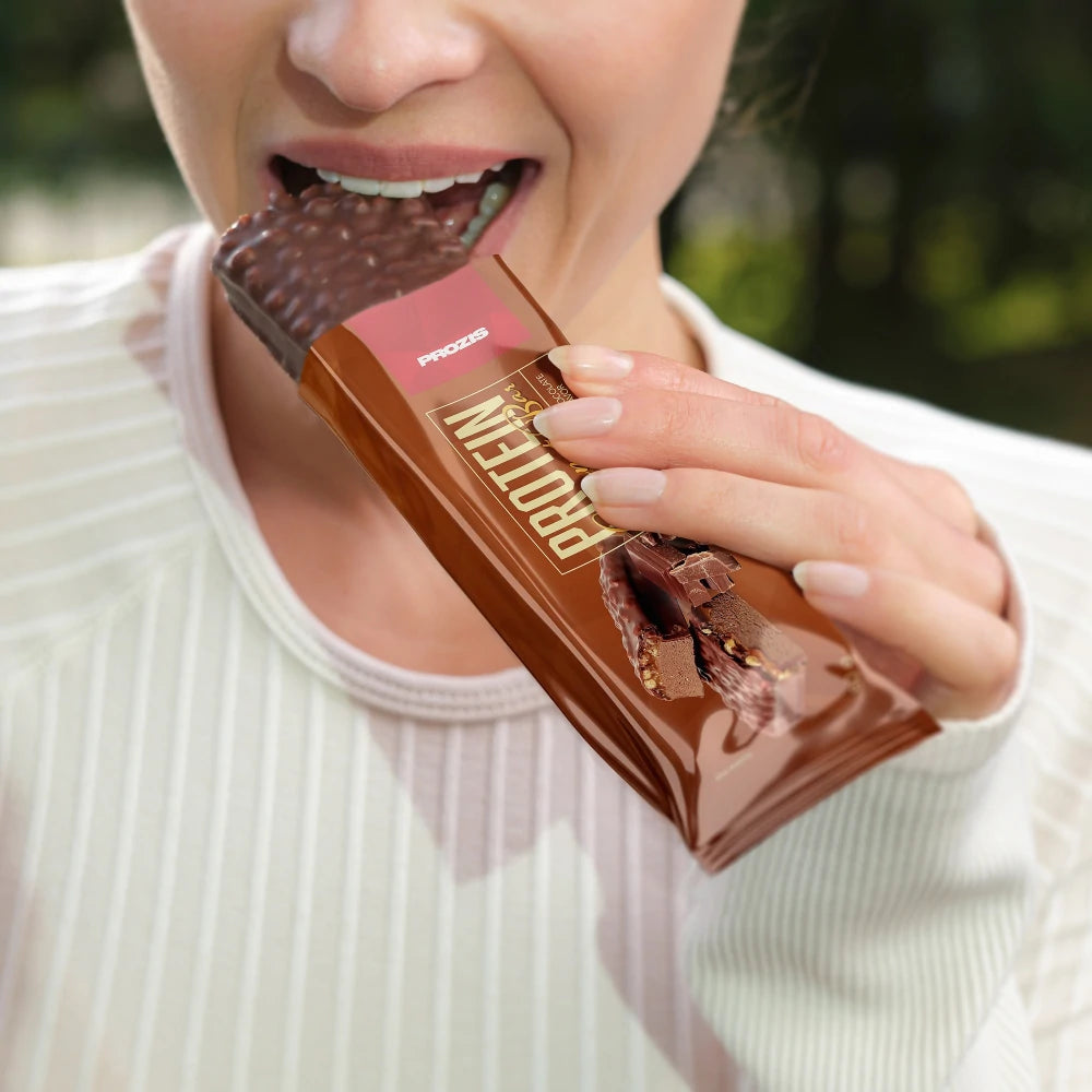 Prozis Barretta Proteica Gourmet al Cioccolato al Latte da 80gr