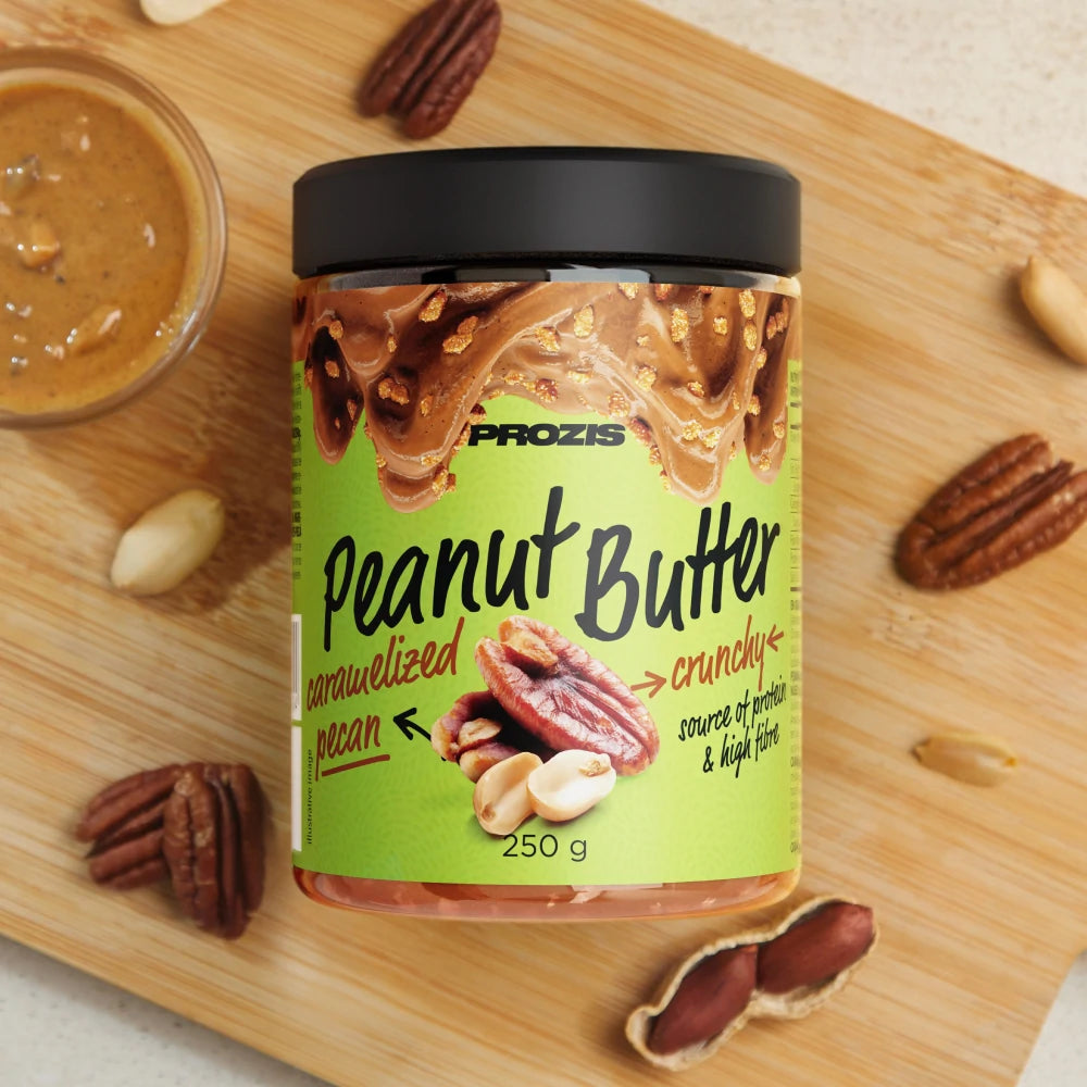 Prozis Crema d'Arachidi con Noci Pecan Caramellate 250gr