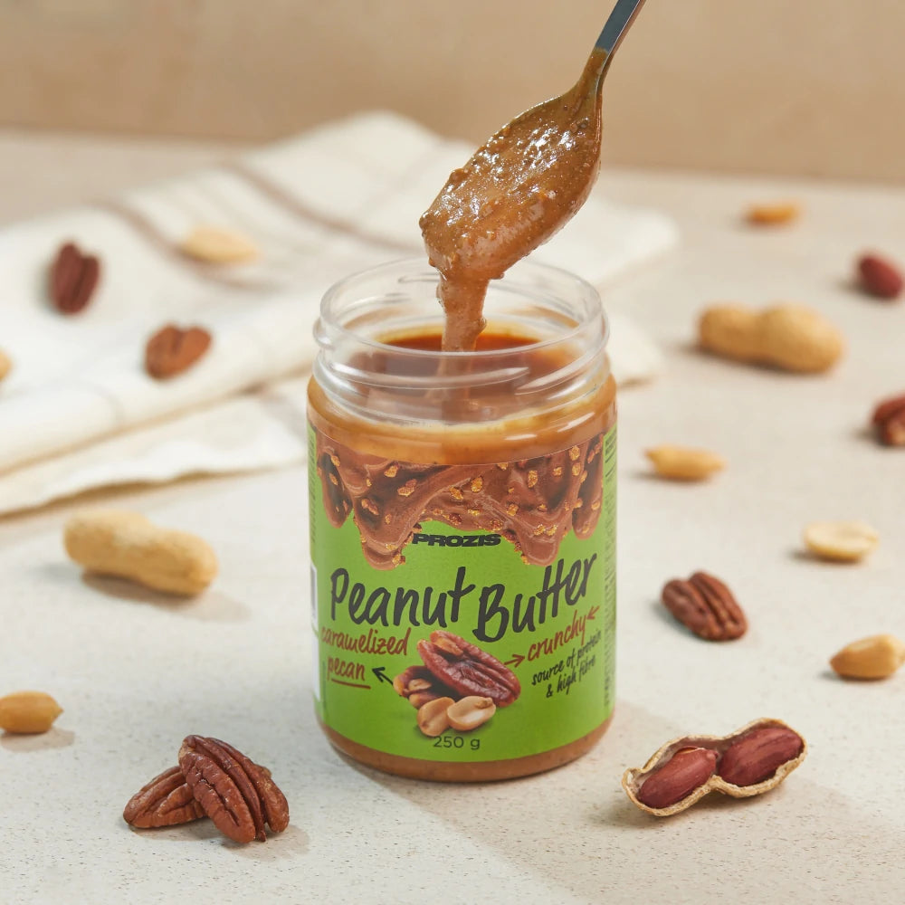 Prozis Crema d'Arachidi con Noci Pecan Caramellate 250gr