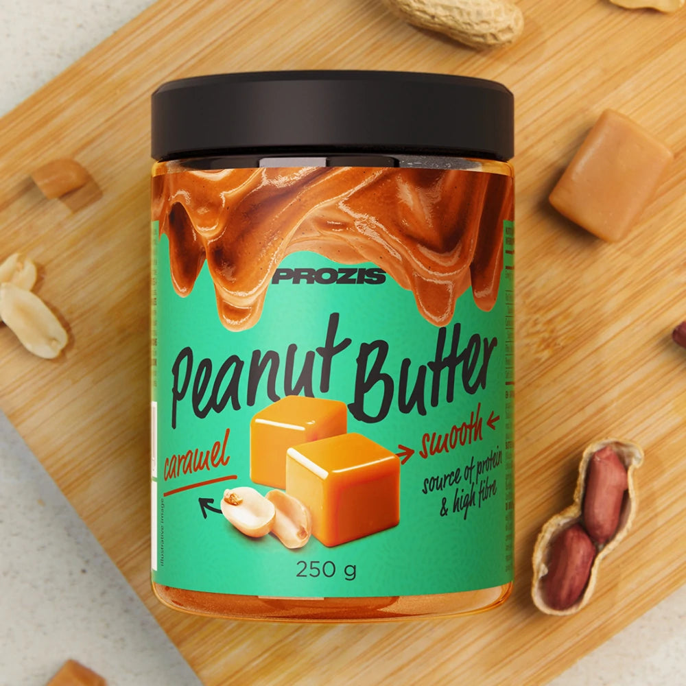 Prozis Crema d'Arachidi al Caramello 250gr smooth