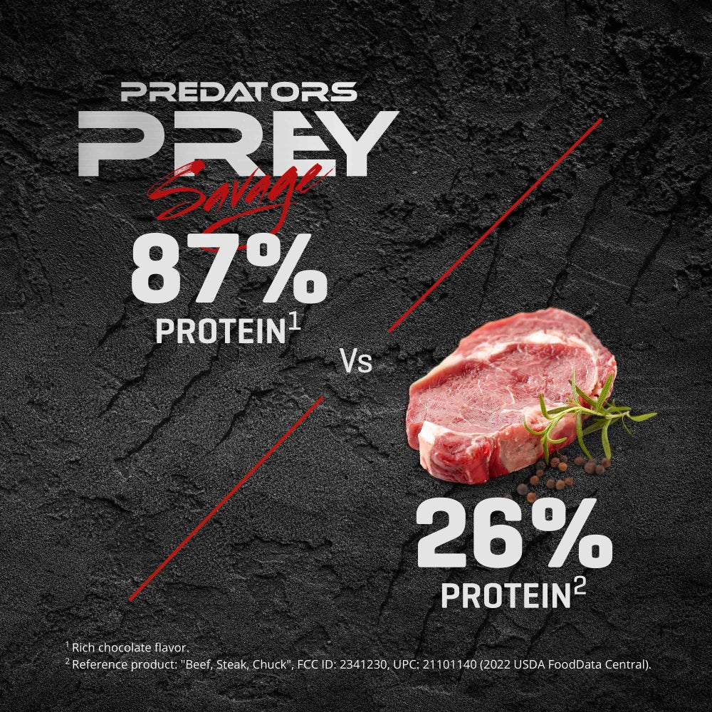 Prozis Predators Prey New Breed 1800gr Proteine Idrolizzate della Carne 🥩