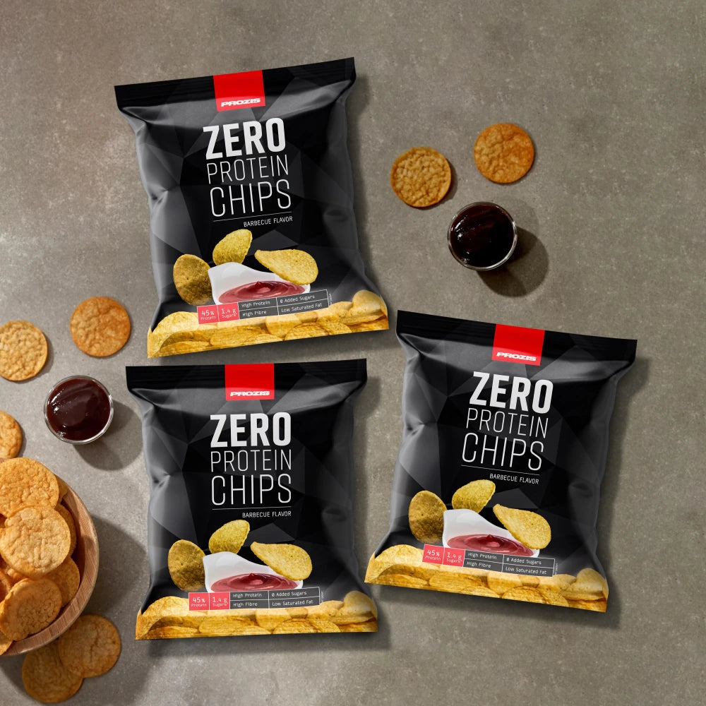 Prozis Zero Protein Chips 25gr gusto Barbecue 🍖