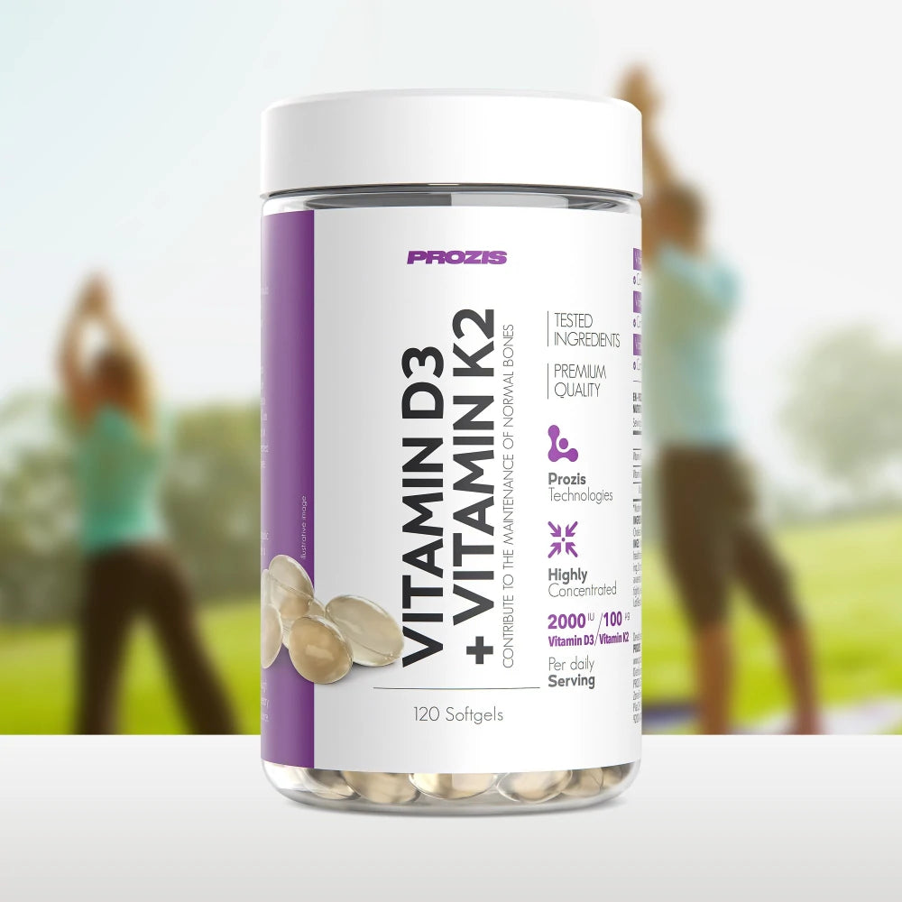 Prozis Vitamina D3+K2 120 capsule molli