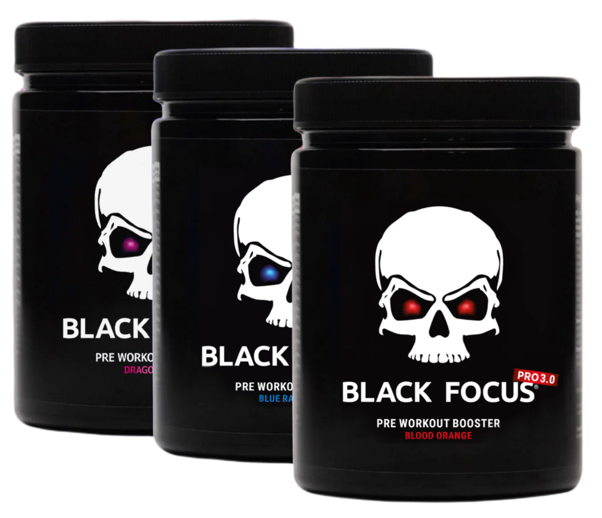 Black Focus Pro 3.0 Extrem Pre-Workout 400gr