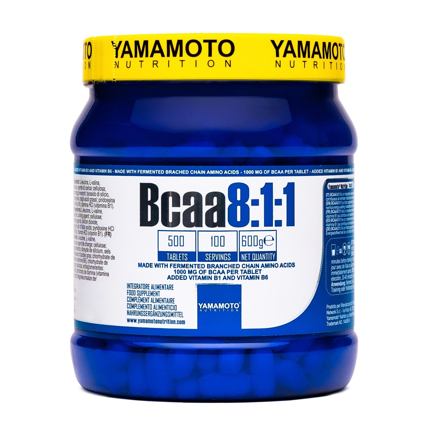 Yamamoto Bcaa 8:1:1 - aminoacidi ramificati 500 compresse