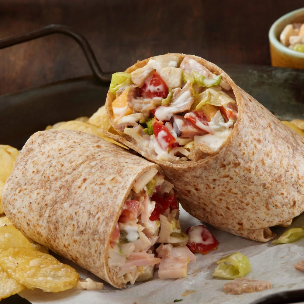 Prozis Wraps di grano integrale formato da 6 pezzi