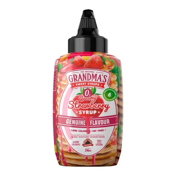 Sciroppo Grandma’s 0% – Fragola (290ml)