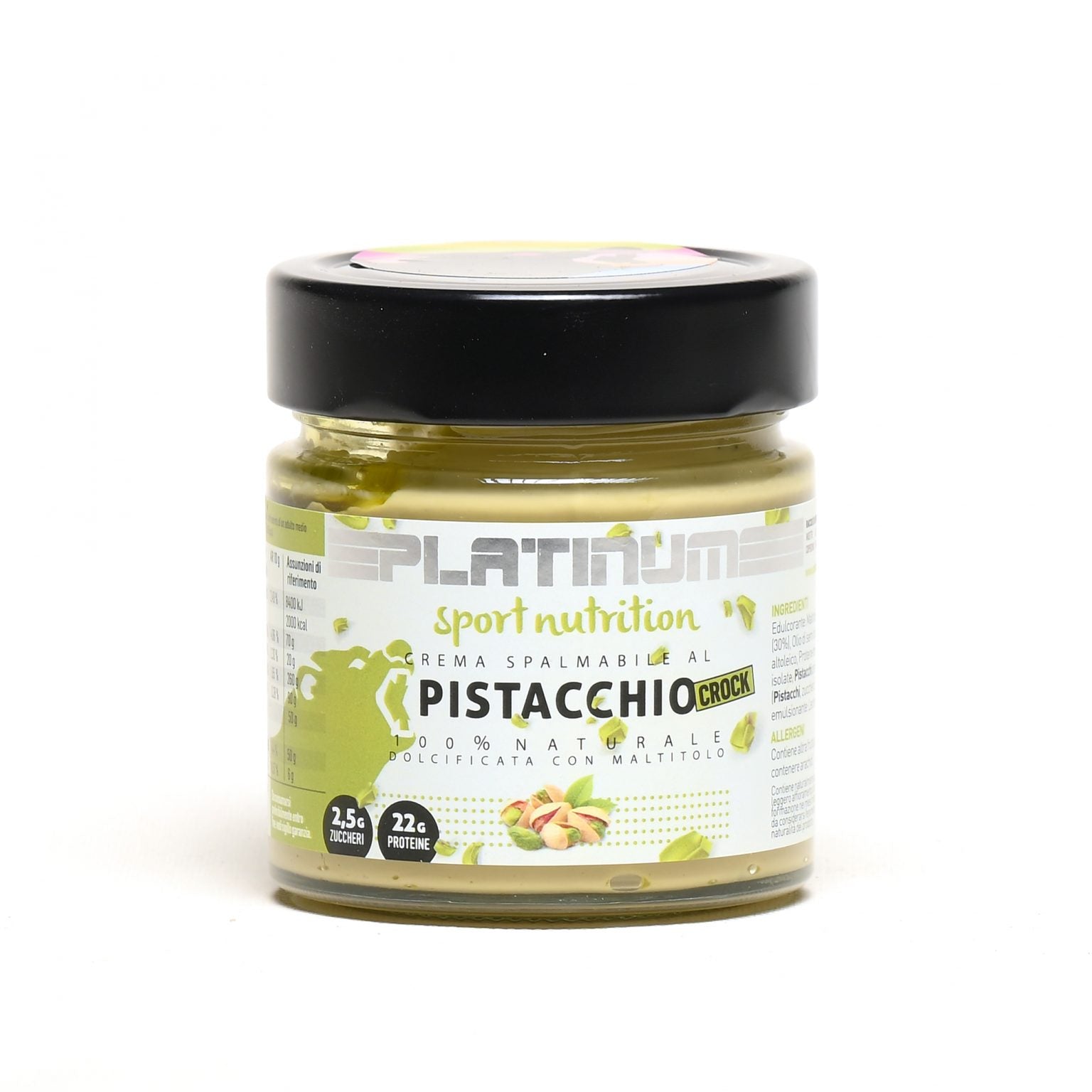 Platinum Sport Nutrition Crema Spalmabile 250g – Pistacchio CROCK