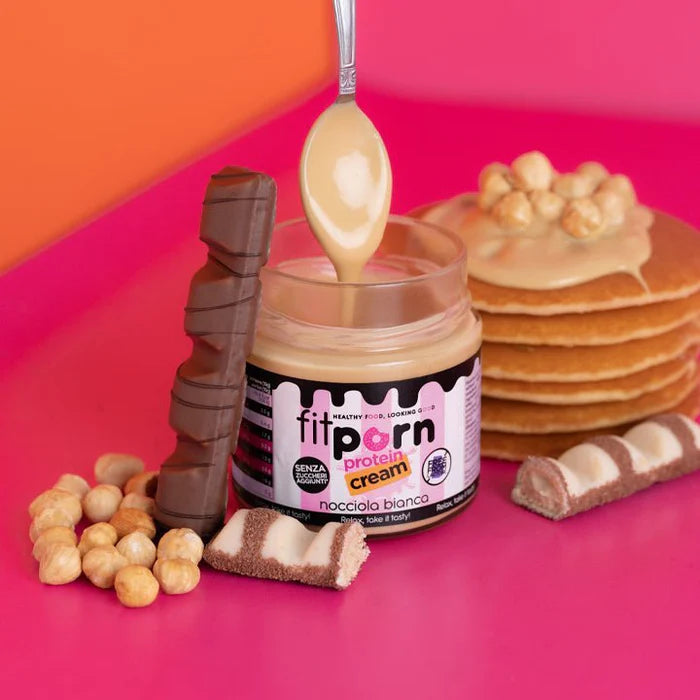 Fitporn Crema proteica Nocciola Bianca Senza Lattosio 200gr