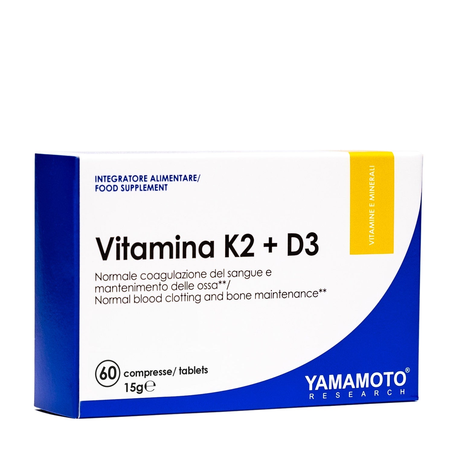 Yamamoto Vitamina K2 + D3 New Formula 60 compresse