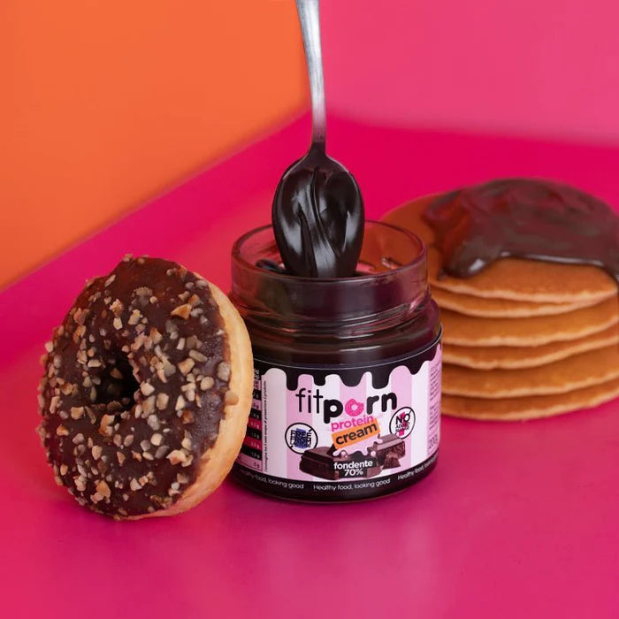 Fitporn Crema proteica Cioccolato Fondente 70% Senza Lattosio 200gr