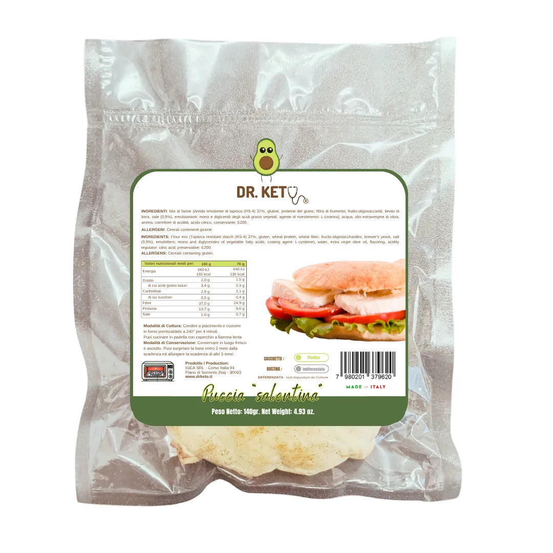 Dr. Keto Puccia Salentina – 2 conf. da 70gr