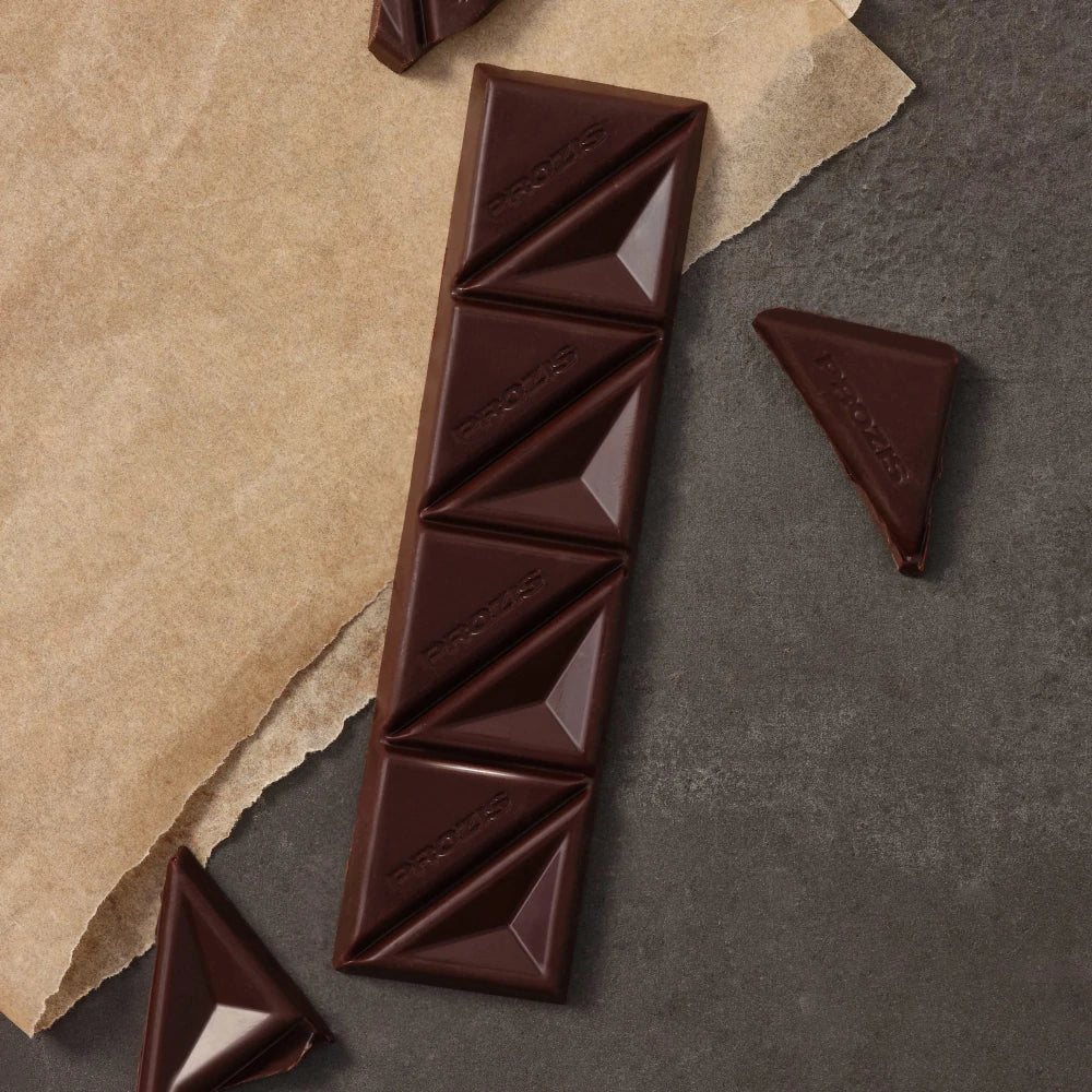 Prozis Cioccolato fondente Zero 84% 27gr per bar