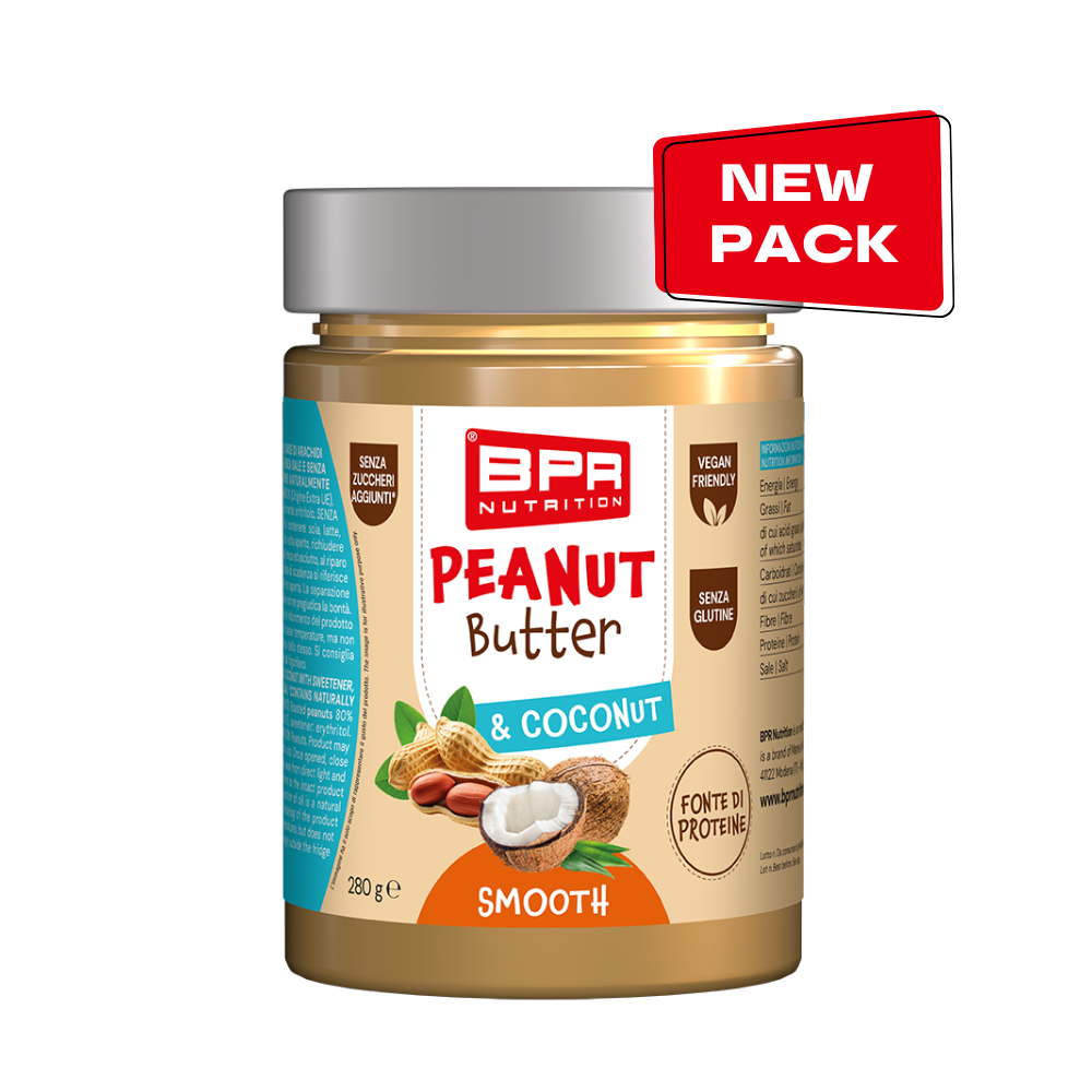 BPR PEANUT BUTTER AND COCONUT CRUNCHY 280 GR