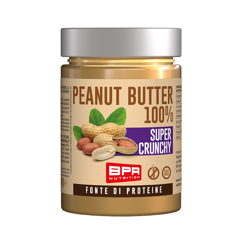 BPR PEANUT BUTTER 100% SUPER CRUNCHY 300 GR