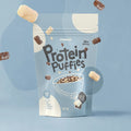 Prozis Protein Puffies - Chocolate Duo - Copertura di cioccolato bianco e al latte 150 g
